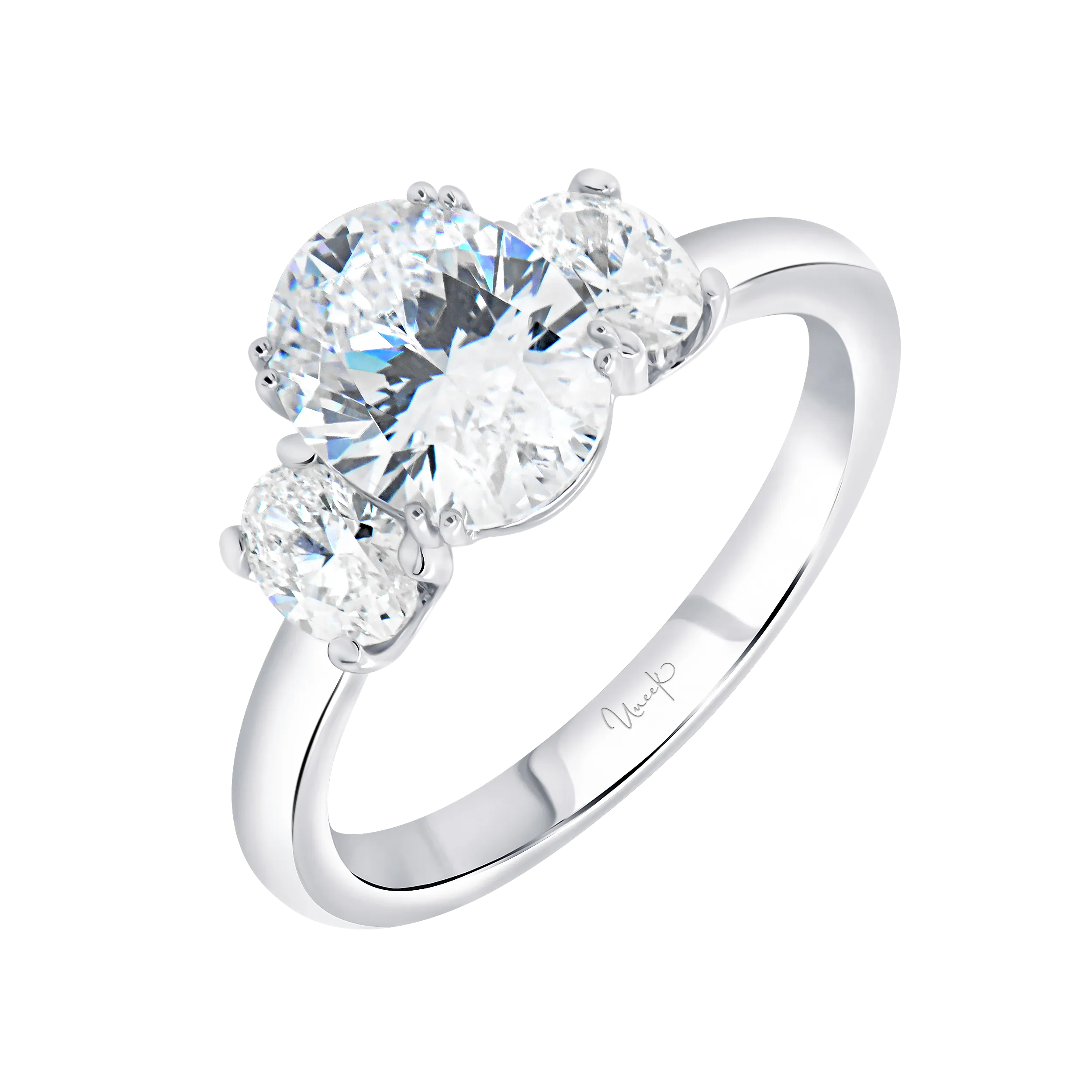 0.61ctw Oval Solitaire Engagement Ring