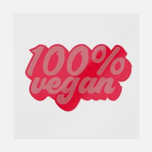 100% Vegan