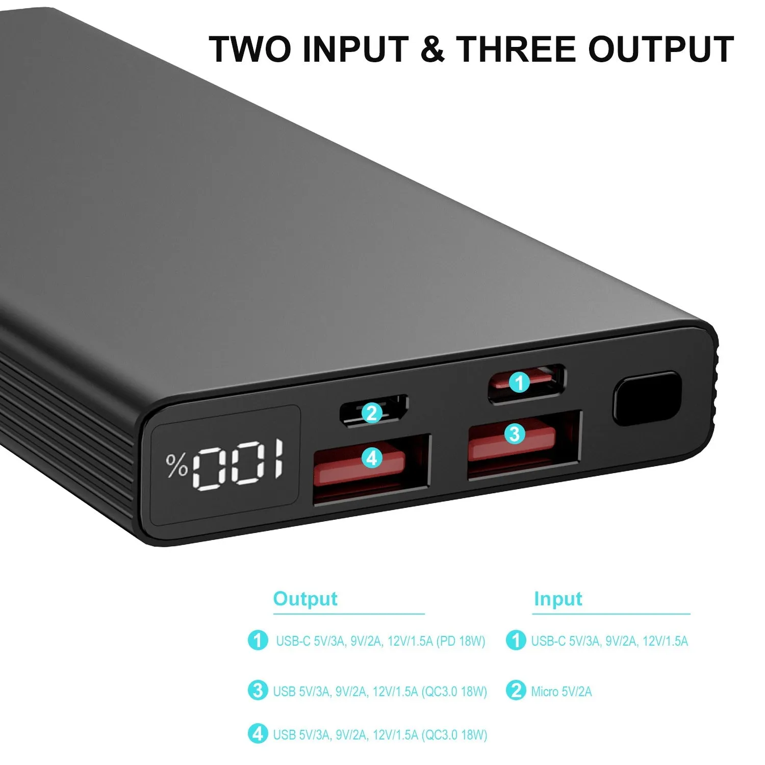 10,000 mAh Power Delivery Power Bank