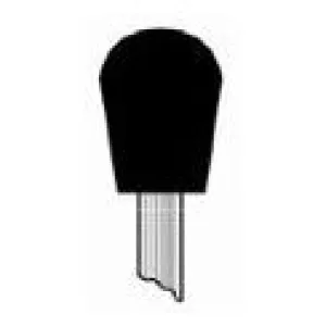 3/4" x 1" Mounted Points PT-60P Brown A Shaped