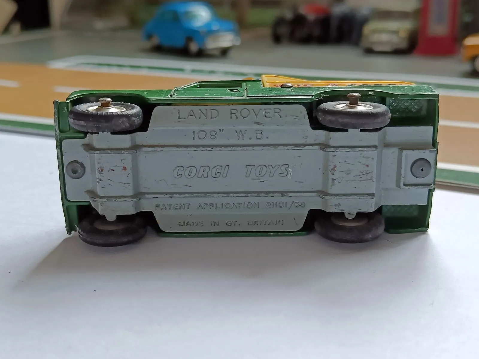 472 Land Rover Public Address Vehicle *yellow interior*