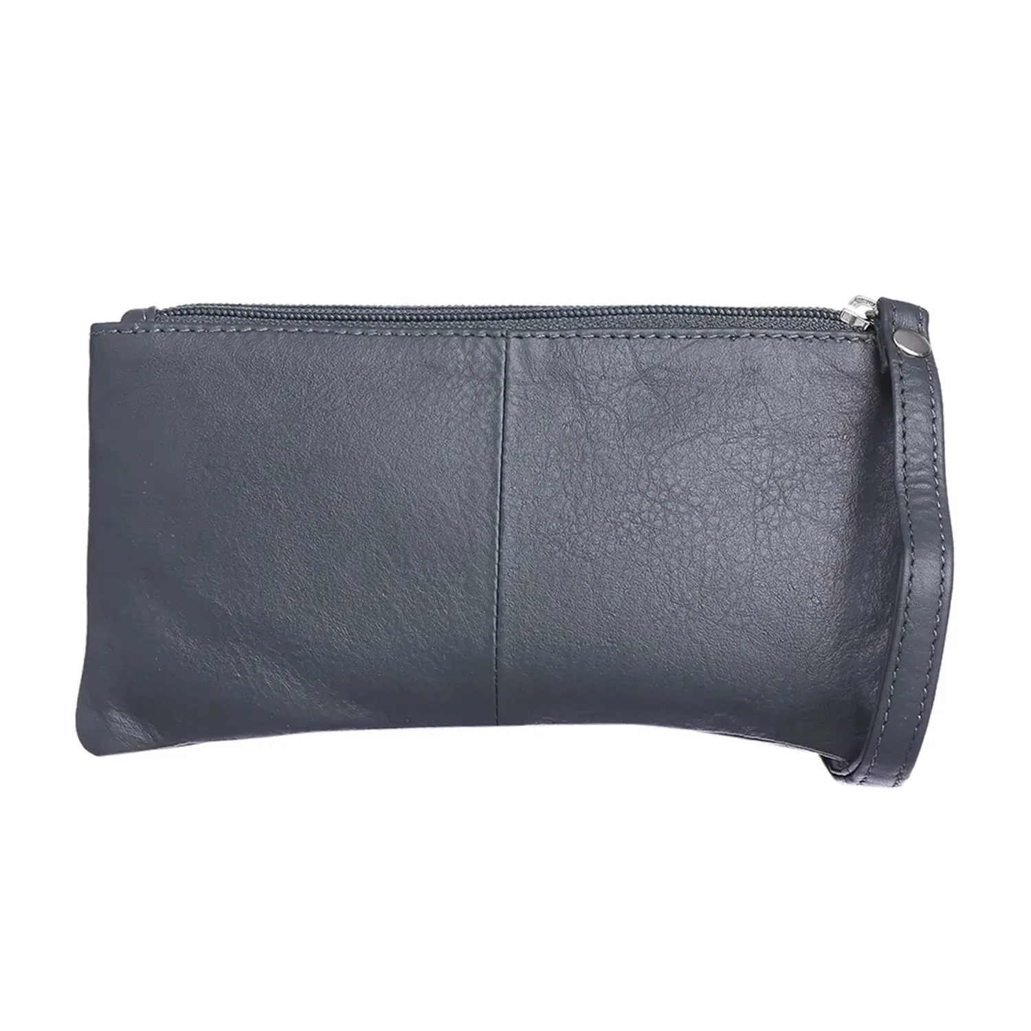 7027 Brown Leather Hand Pouch