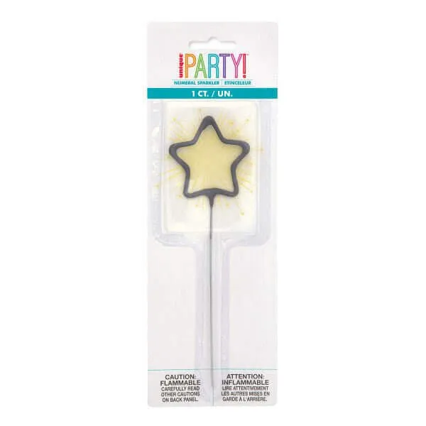 7" Star-Shaped Sparkler