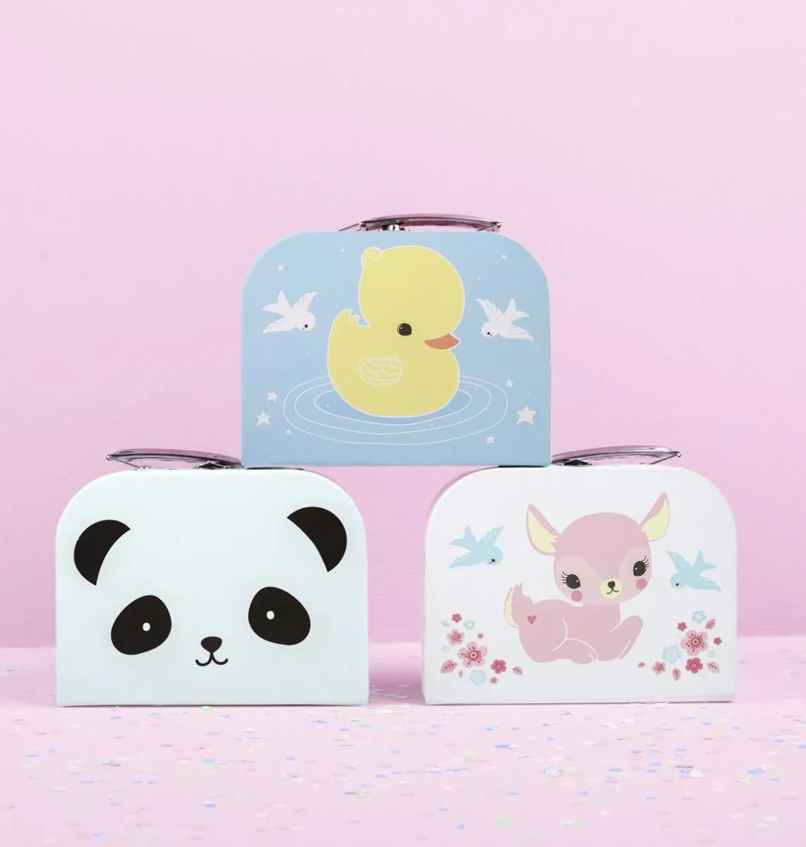 A Little Lovely Company Little Suitcase Panda