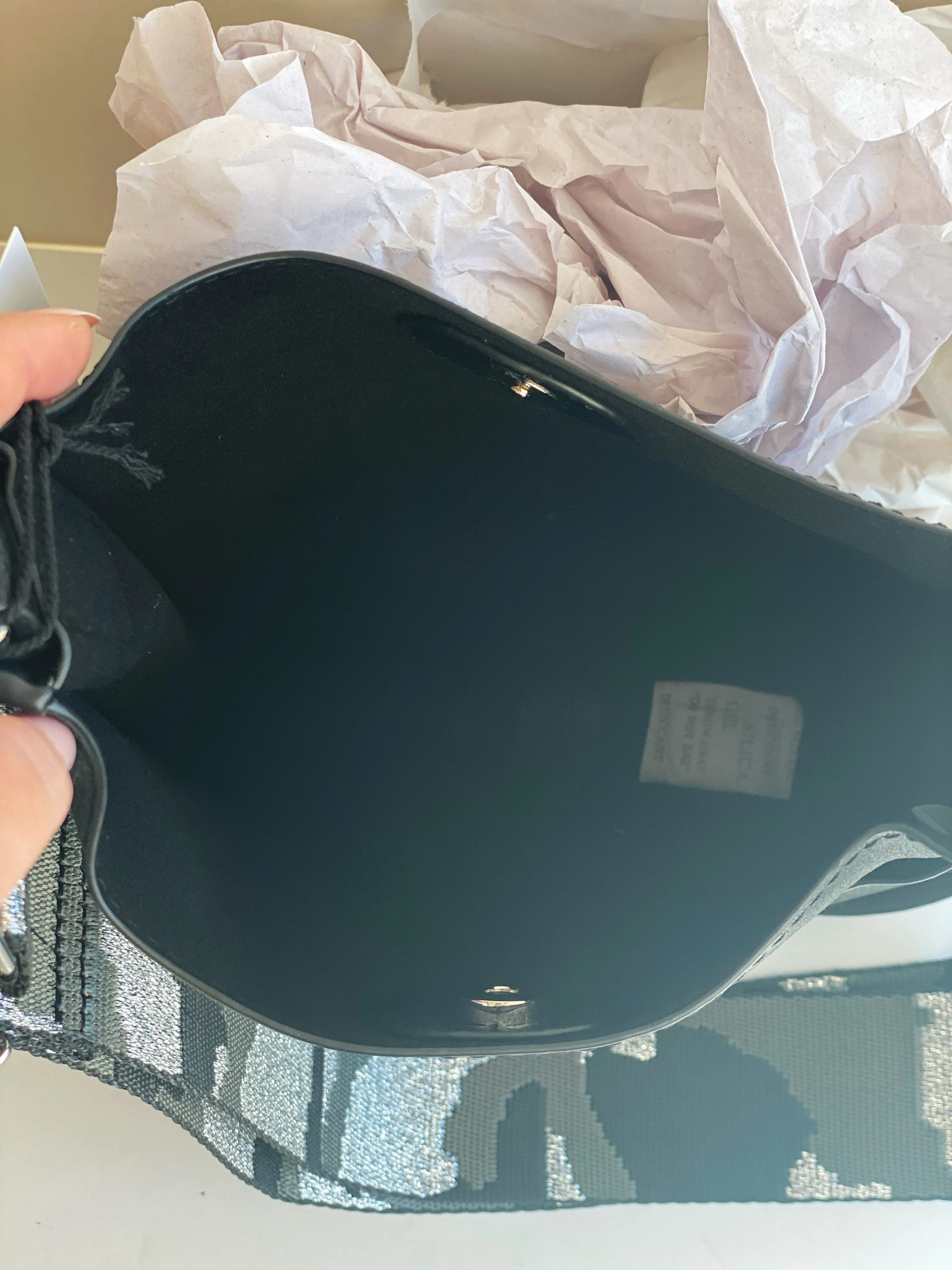 Ahdorned Mini Messenger Bag