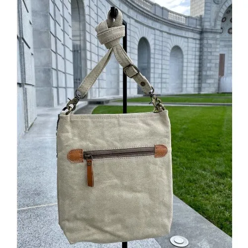 Anchor Canvas Crossbody Bag