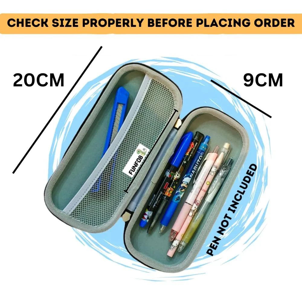 Anime Cartoon Pencil Box For School College Cosmetic Travel Case | Go-ku All Character