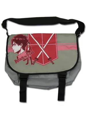 Attack on Titan - Eren Yeager Red Messenger Bag
