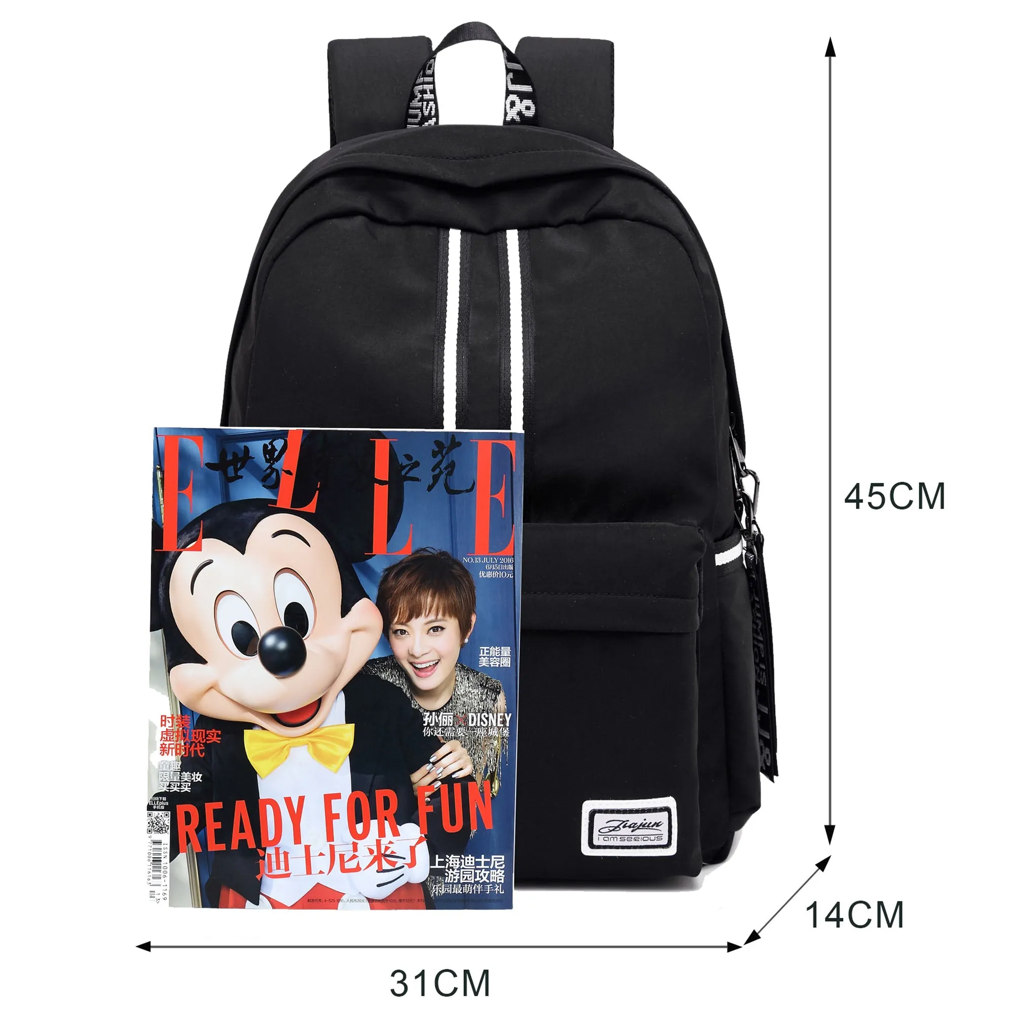 Back to School Backpack for Girls Waterproof Bookbag with USB Charging Port Fits 16 Inches Laptop
