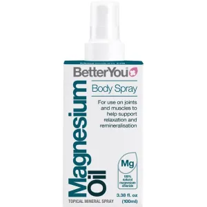 BetterYou Magnesium Oil Topical Mineral Oil Body Spray 100ml