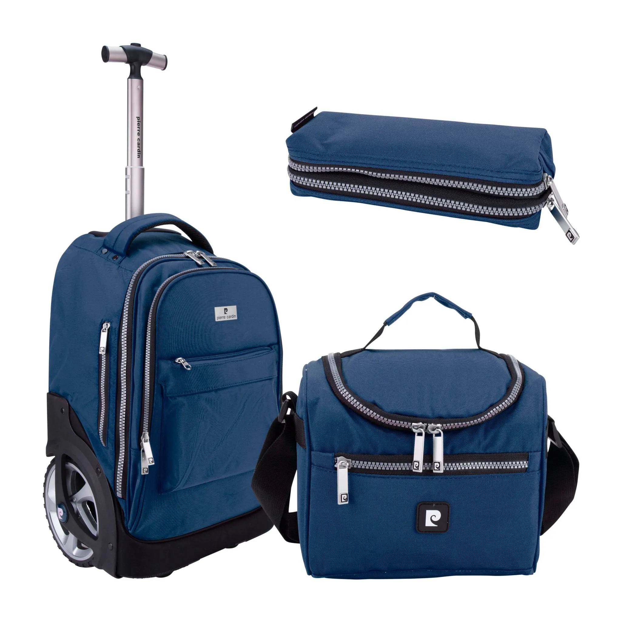 Big Wheel School Trolley Set of 3 Pink