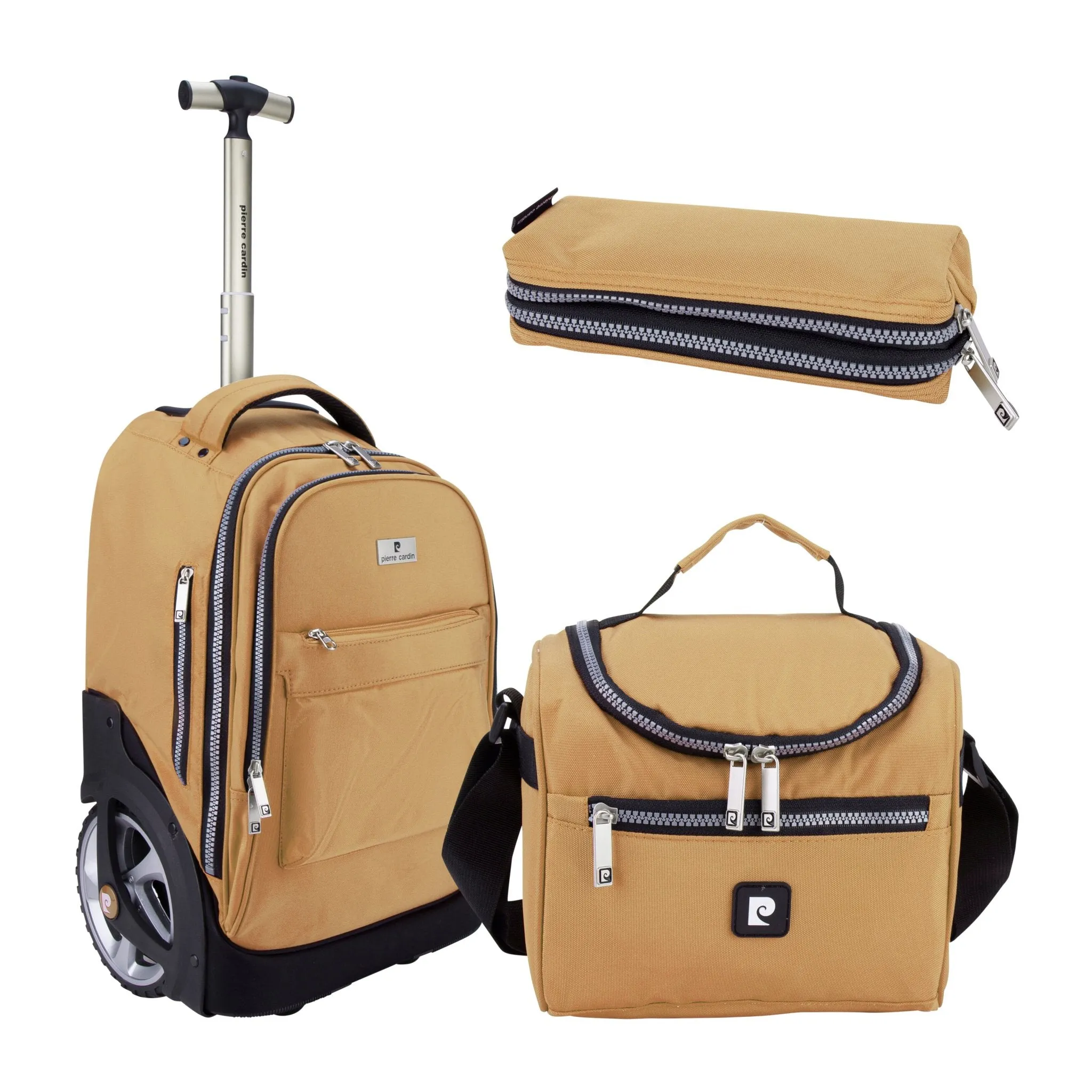 Big Wheel School Trolley Set of 3 Pink