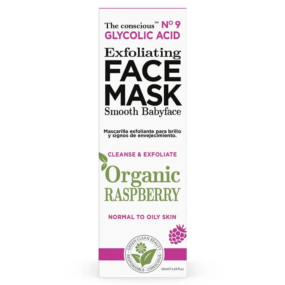 Biovene The Conscious No. 9 Glycolic Acid Smooth Babyface Exfoliating Face Mask 50ml