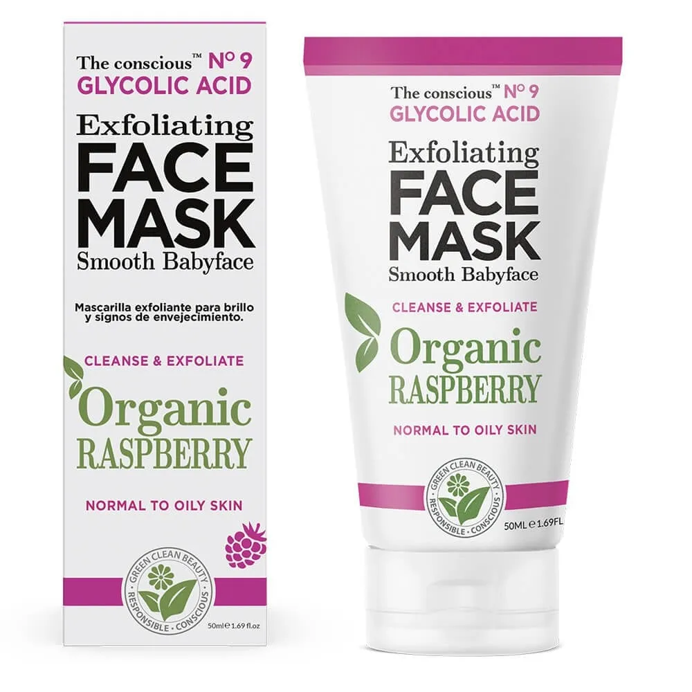 Biovene The Conscious No. 9 Glycolic Acid Smooth Babyface Exfoliating Face Mask 50ml
