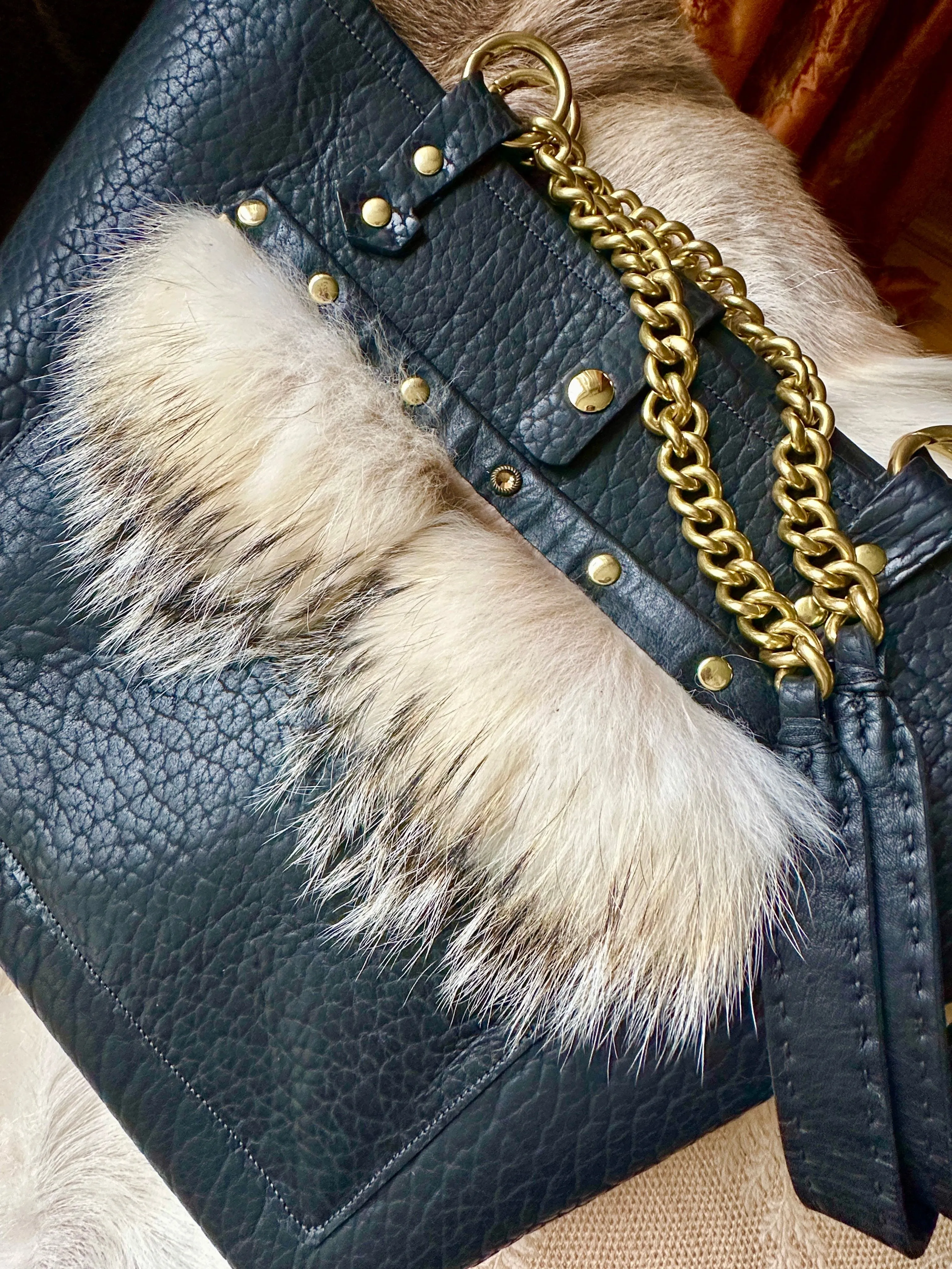 Bison & Badger Tote - As Seen in Cowboys & Indians - Currently Made to Order