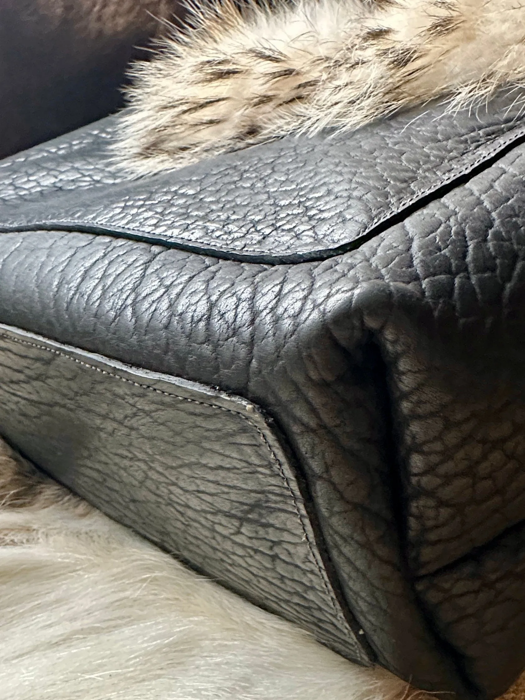 Bison & Badger Tote - As Seen in Cowboys & Indians - Currently Made to Order