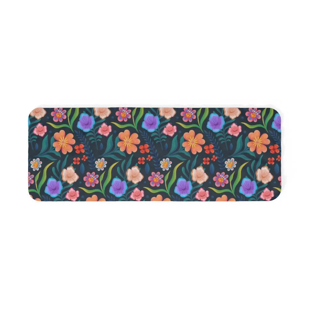 Blanket Scarf - Very Floral Green
