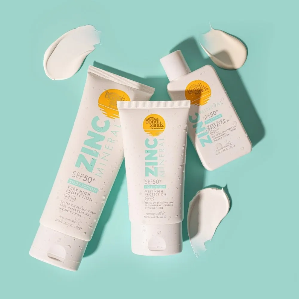 Bondi Sands Zinc Mineral Face Fluid SPF50  60ml