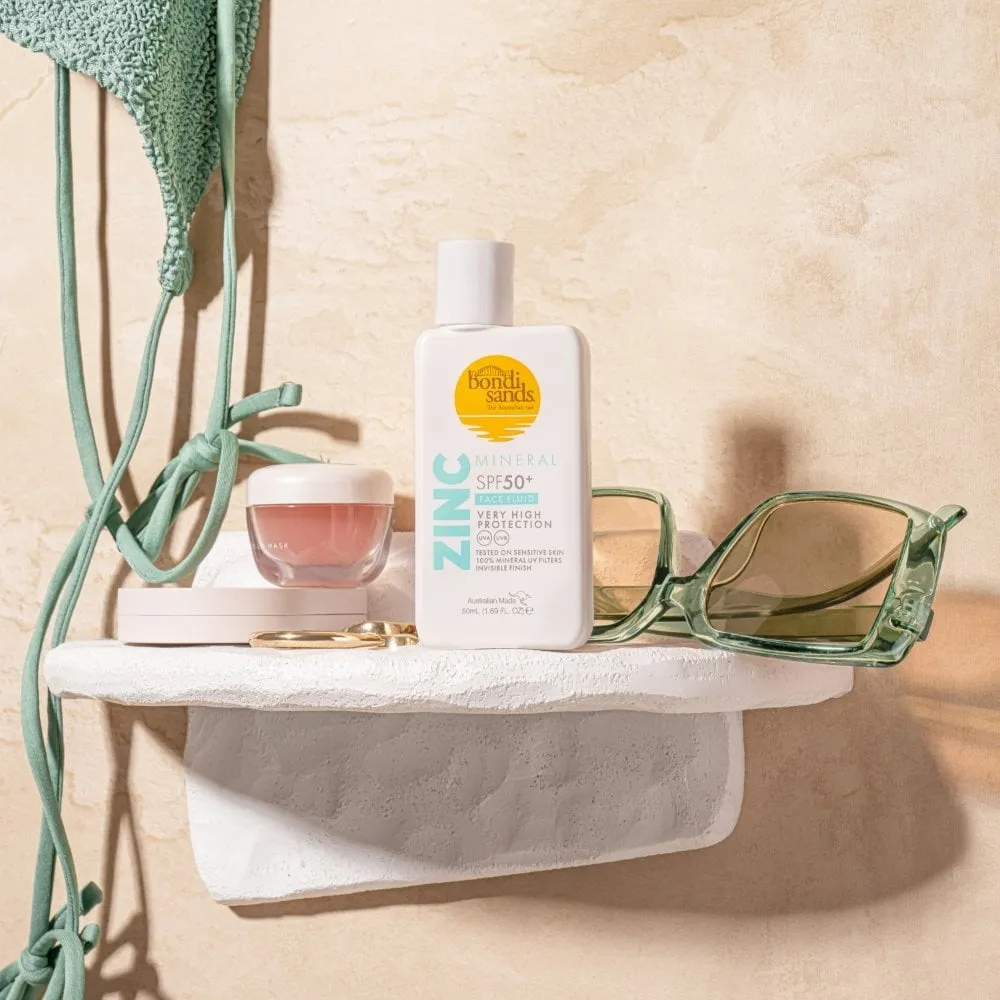 Bondi Sands Zinc Mineral Face Fluid SPF50  60ml