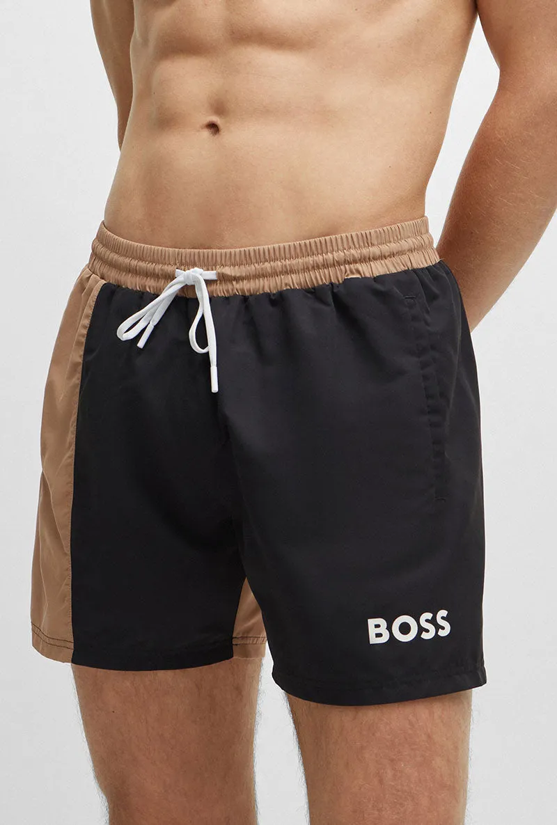BOSS BEACH BALL SET SWIM SHORT AND BAG