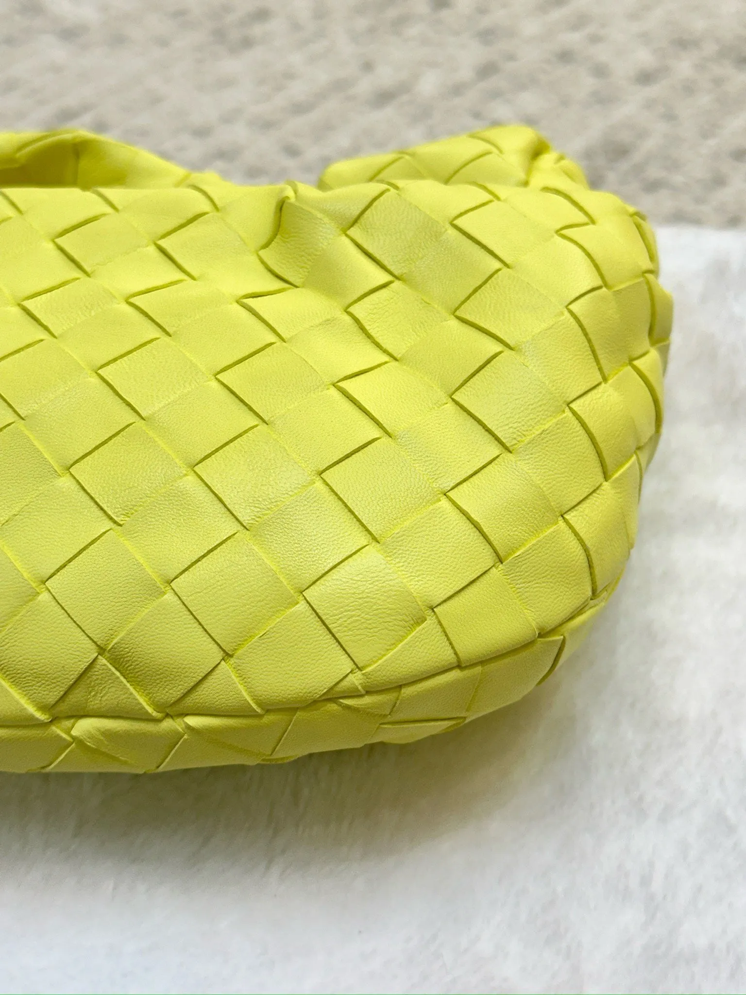 Bottega Venetia Mini Nappa Intrecciato Jodie Lantern GHW
