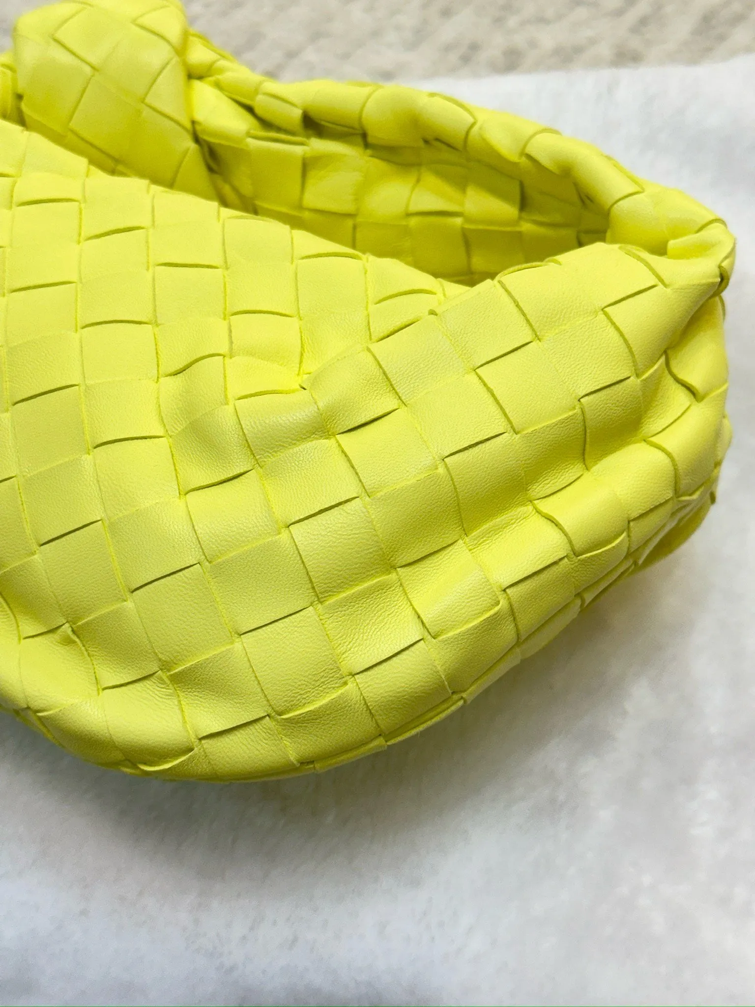 Bottega Venetia Mini Nappa Intrecciato Jodie Lantern GHW