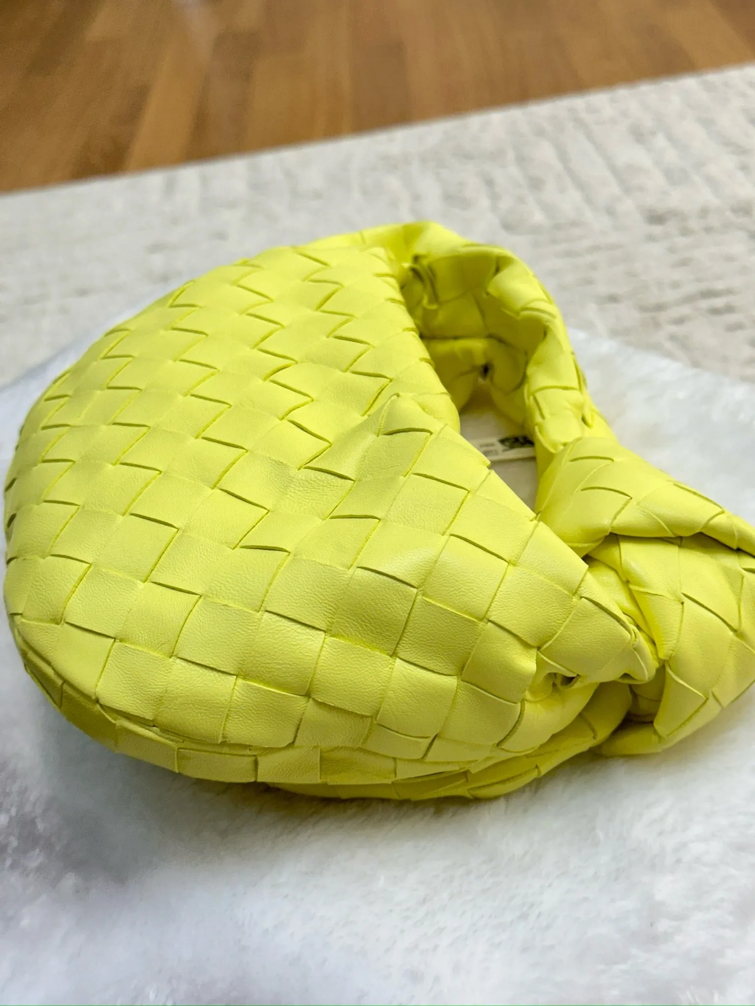Bottega Venetia Mini Nappa Intrecciato Jodie Lantern GHW