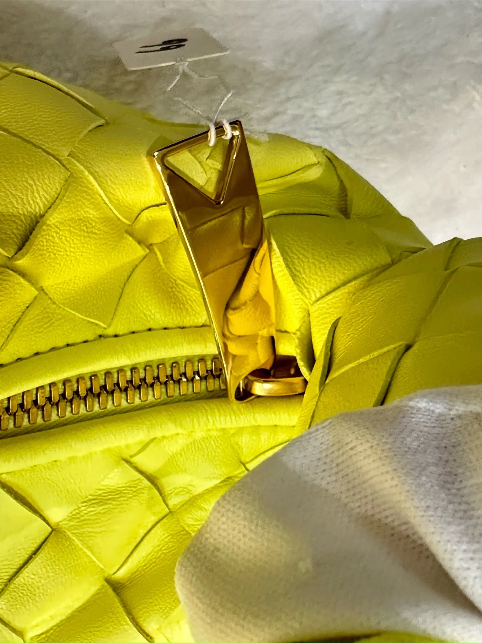 Bottega Venetia Mini Nappa Intrecciato Jodie Lantern GHW