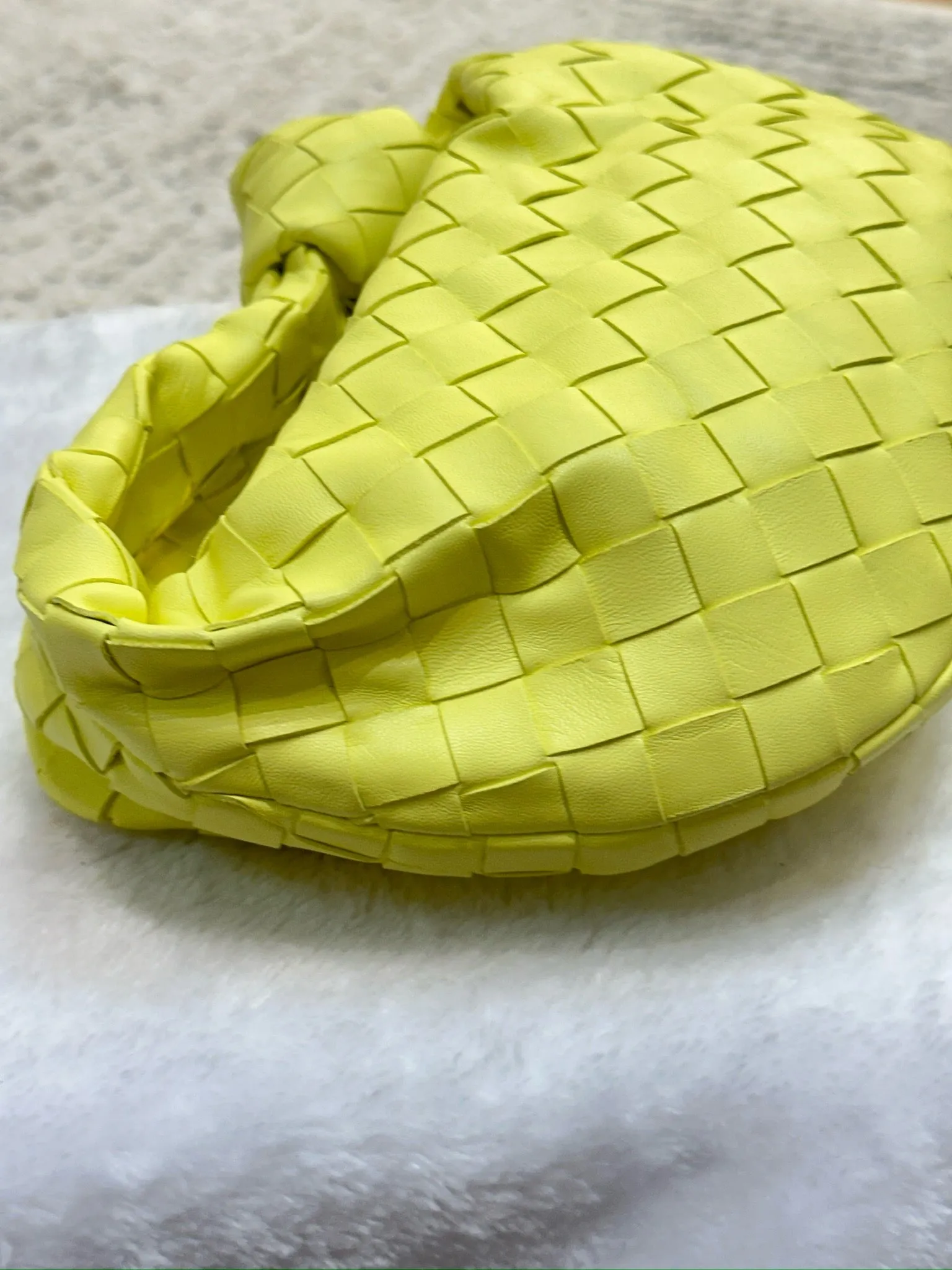 Bottega Venetia Mini Nappa Intrecciato Jodie Lantern GHW