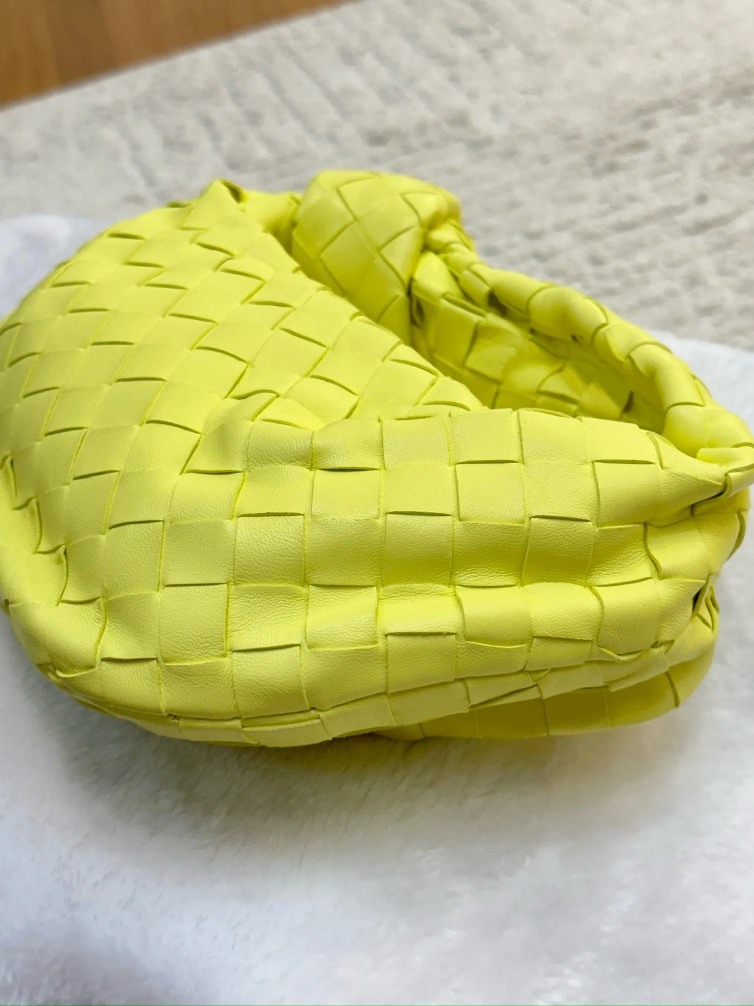 Bottega Venetia Mini Nappa Intrecciato Jodie Lantern GHW