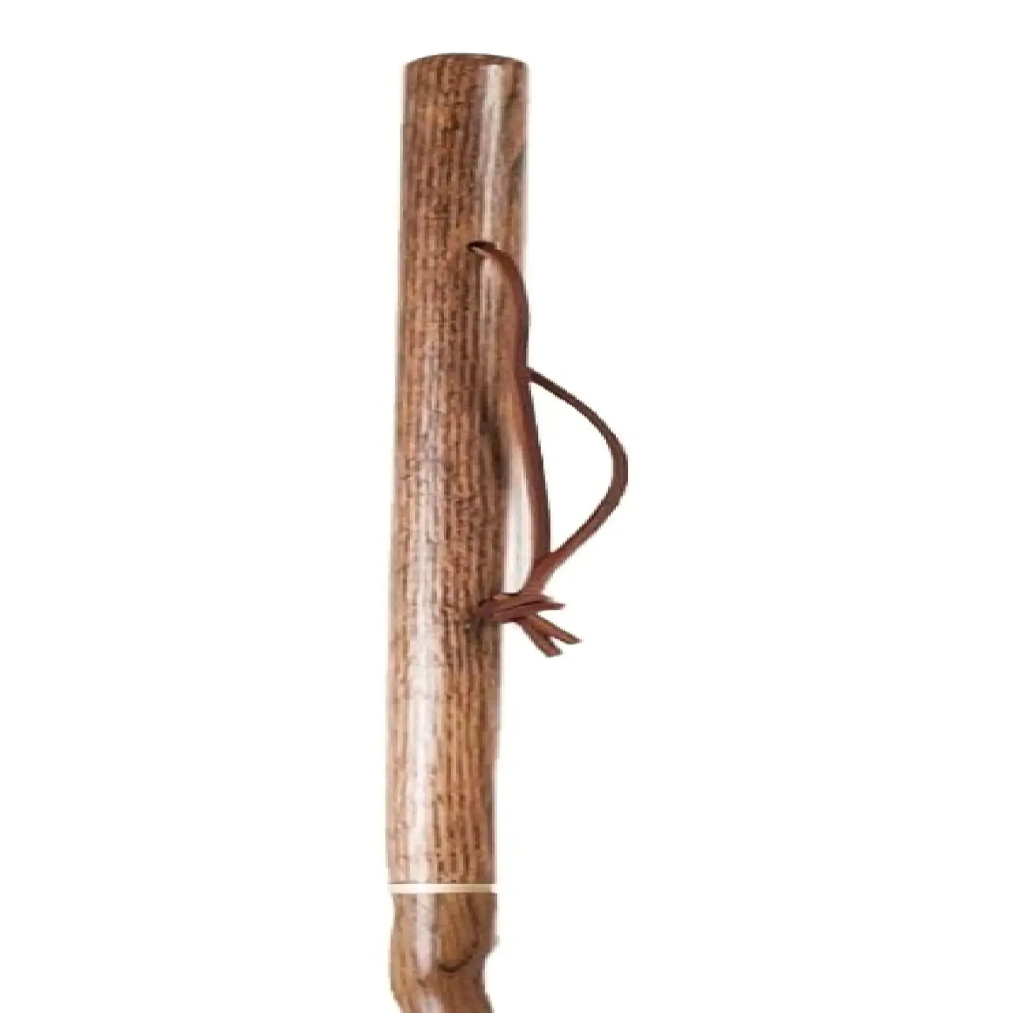Brazos™ Twisted Oak Traveler's Handcrafted Walking Stick, 55-Inch, Brown