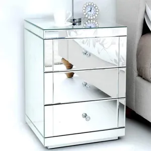 Bridgette Mirror 3 Drawer Pedestal