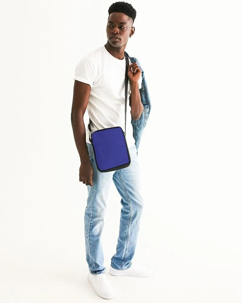 Bright Blue Messenger Pouch | Bright Pure Blue | C100M100Y0K0