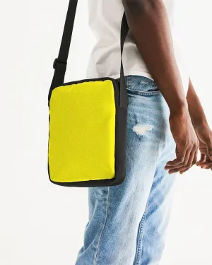 Bright Yellow Messenger Pouch | Bright Pure Yellow | C0M0Y100K0