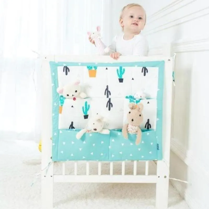 Cactus Dessert Cotton Baby Crib Nursery Organizer