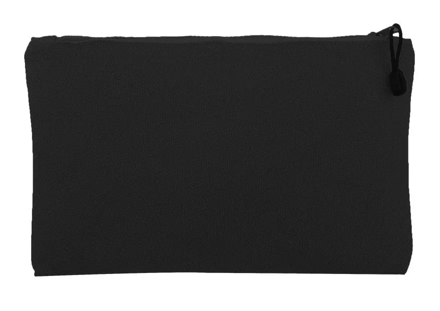 Canvas Zippered Pouch: Gecko