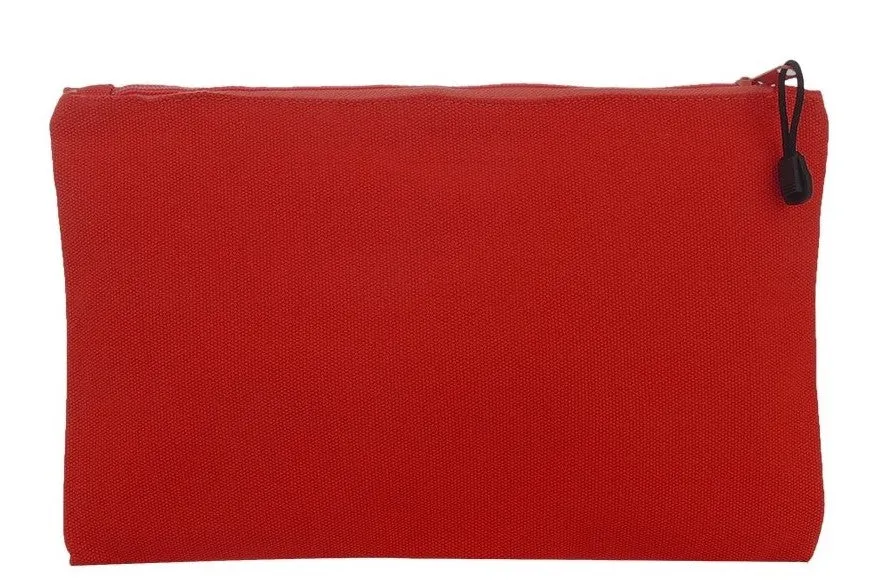 Canvas Zippered Pouch: Gecko