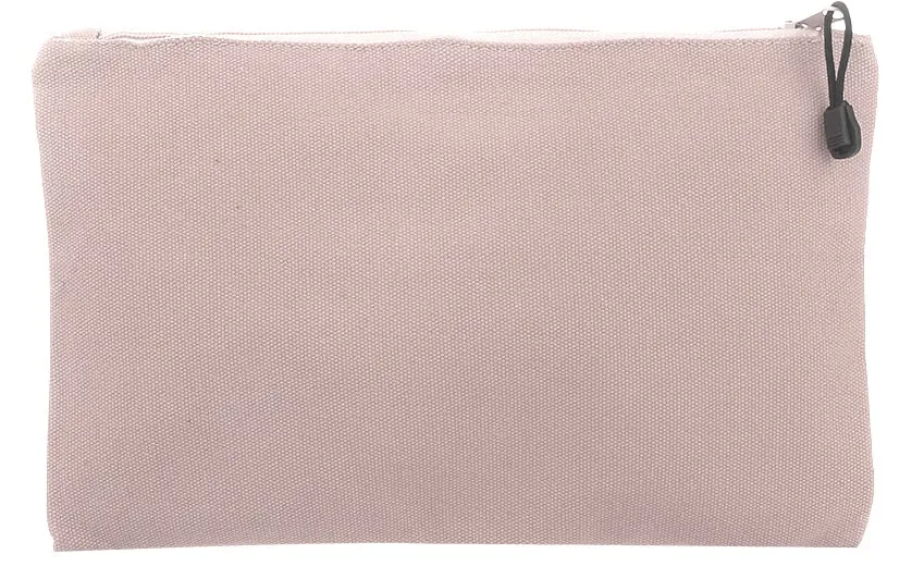 Canvas Zippered Pouch: Gecko