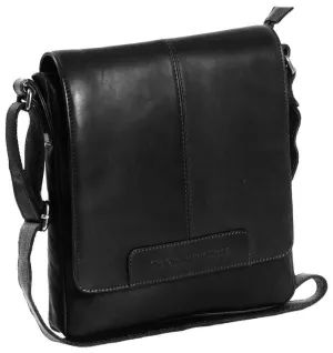 Chesterfield Bodin Leather Shoulder Bag | Black