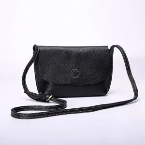 Chic Womens Leather Satchel Bag Small Crossbody Bags Purses for Women