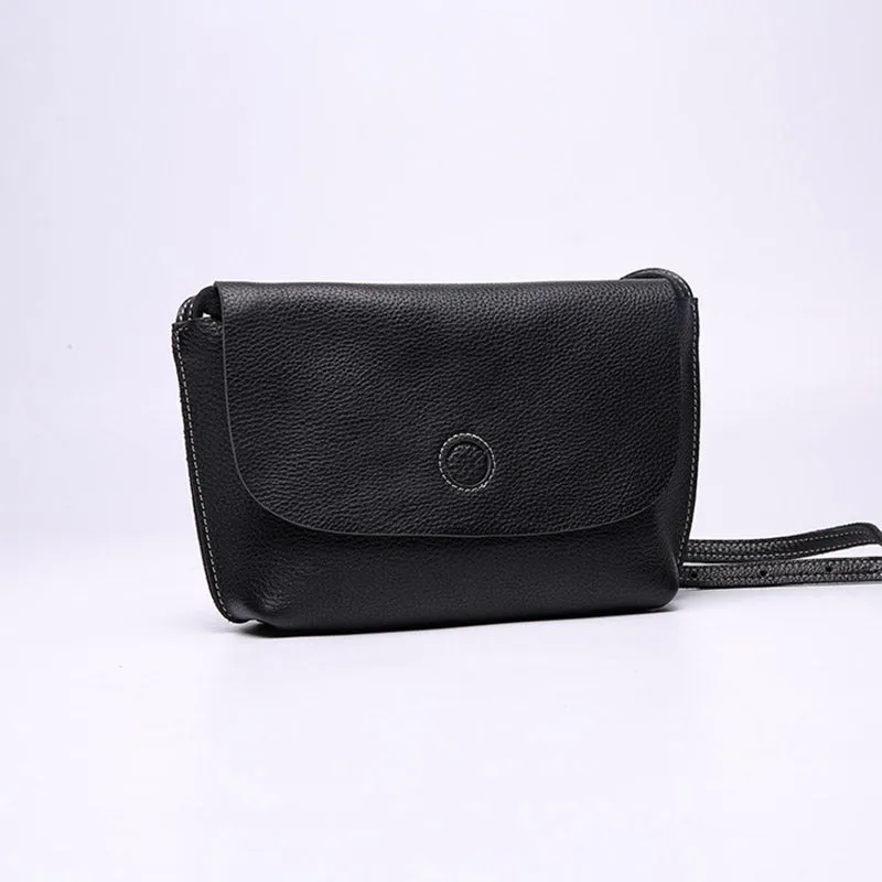 Chic Womens Leather Satchel Bag Small Crossbody Bags Purses for Women