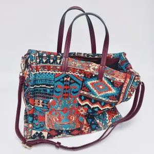 Chloe Tote Bag in Burgundy