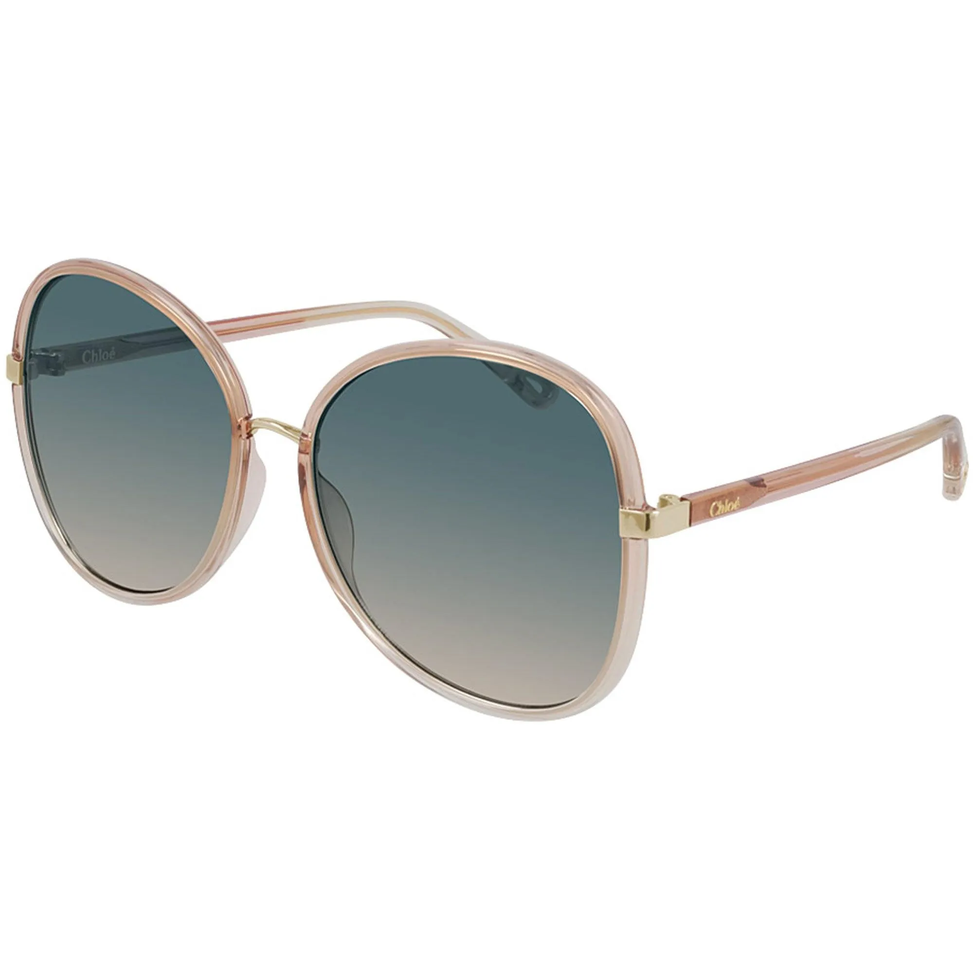 Chloe Women's Sunglasses - Orange Butterfly Shape Plastic Frame | CH0030SA-30009913004