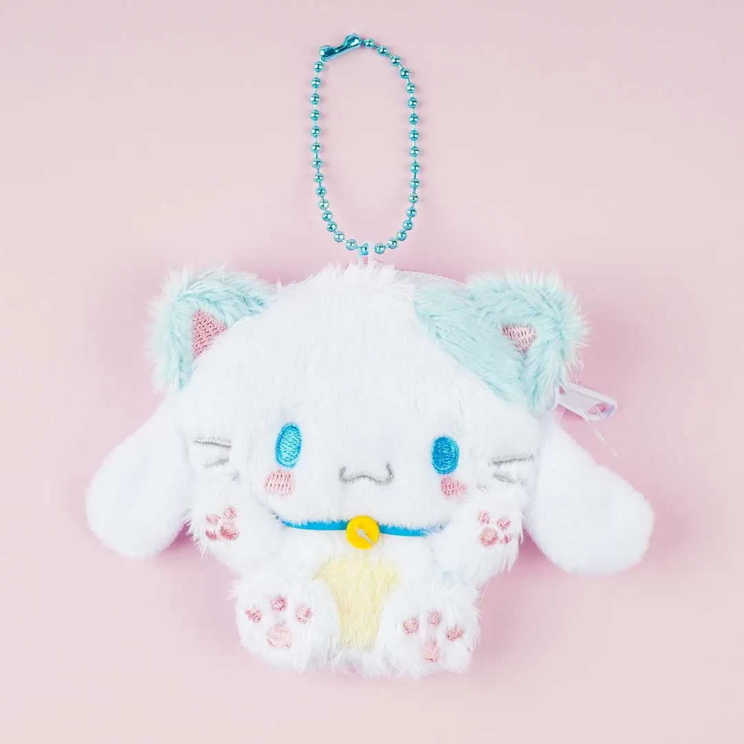 Cinnamoroll Happy Cat Plushie Coin Purse & Bag Charm