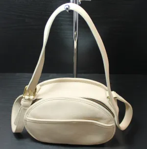 Coach Purse: 214 Ivory Leather Crossbody Bag