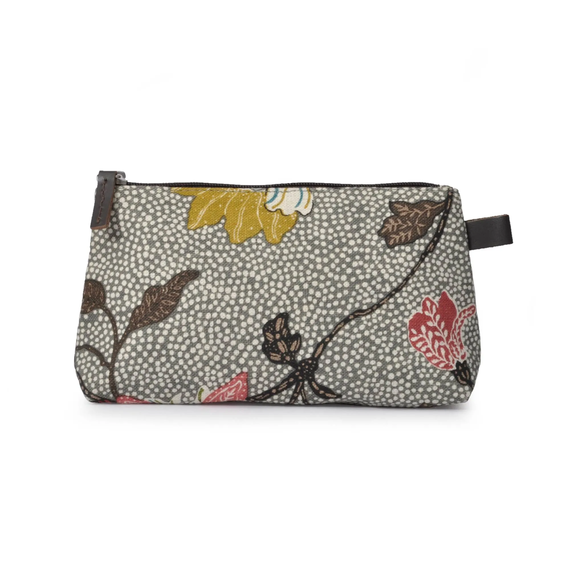Cosmetic Flower Linen Grey