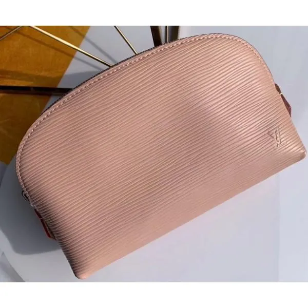 Cosmetic Pouch Pm Bag Epi Leather Pink M52030