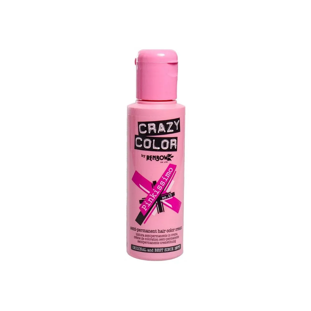 Crazy Colour Pinkissimo Hair Dye 100ml