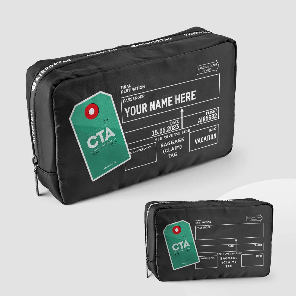 CTA - Packing Bag