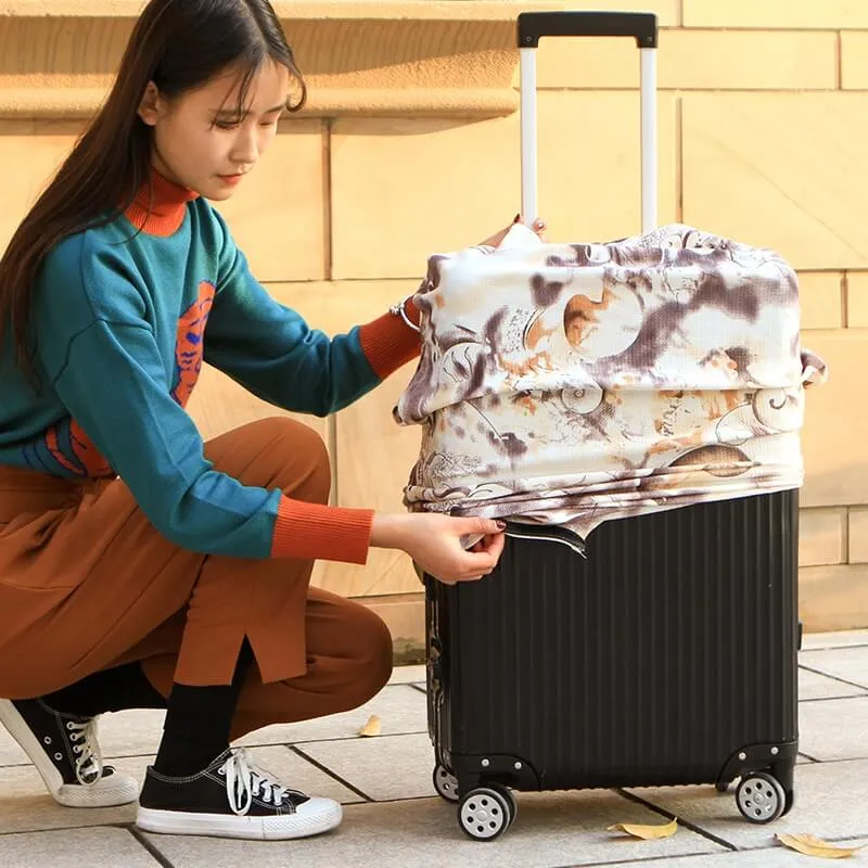 Dark Ripples | Basic Design | Luggage Suitcase Protective Cover